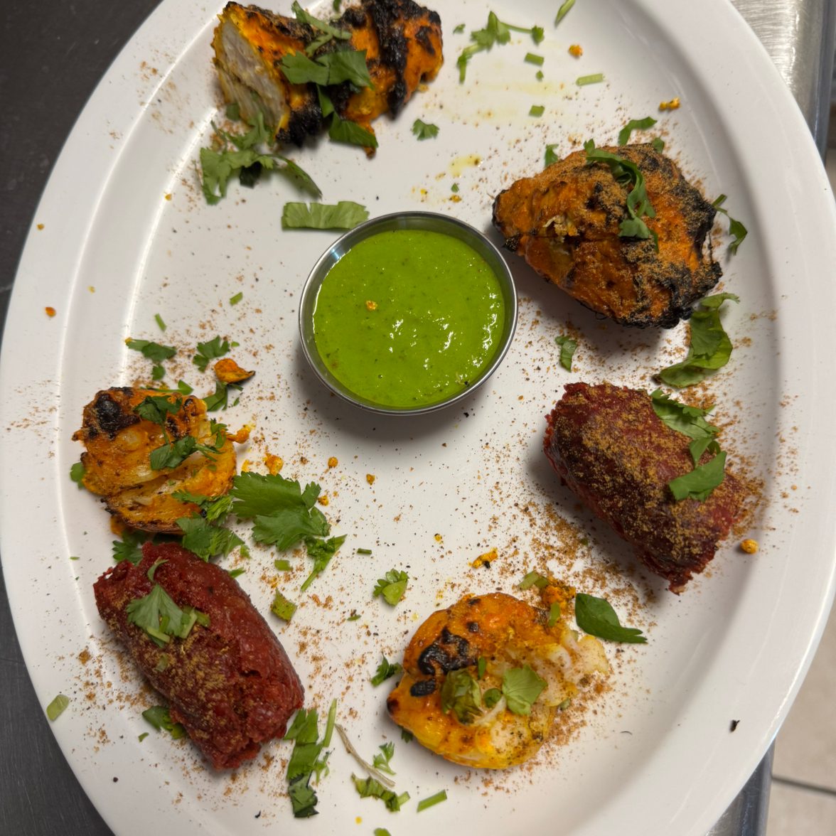 Tandoori Kabab Trio.