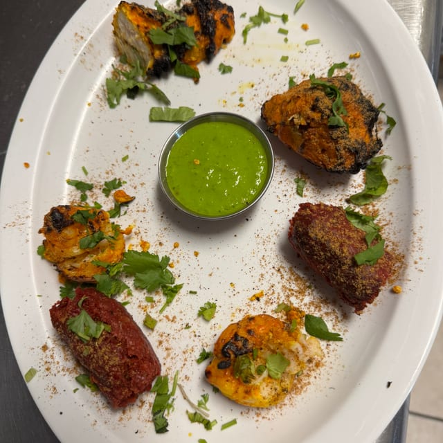 Tandoori Kabab Trio.