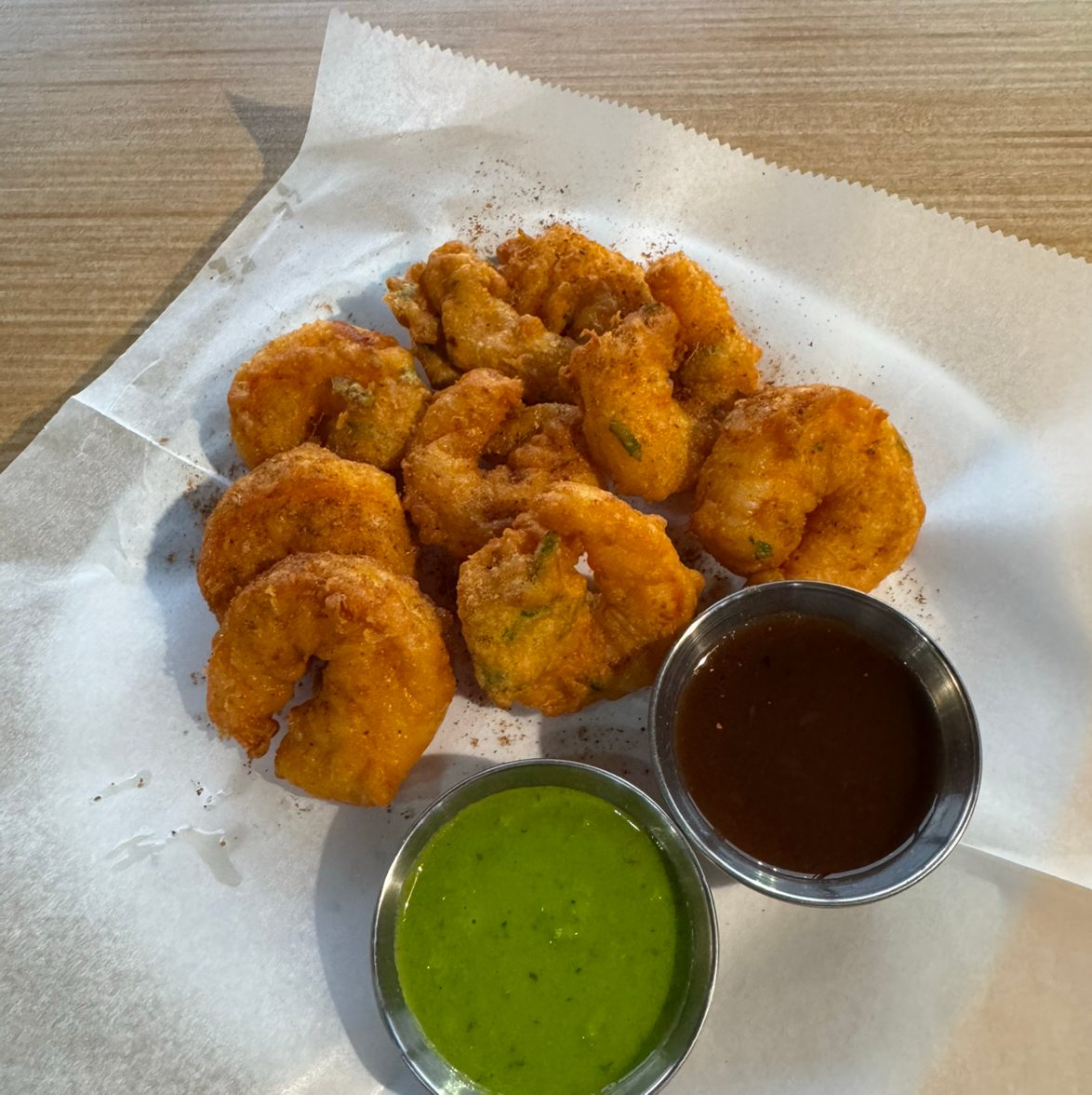 Shrimp Pakora.