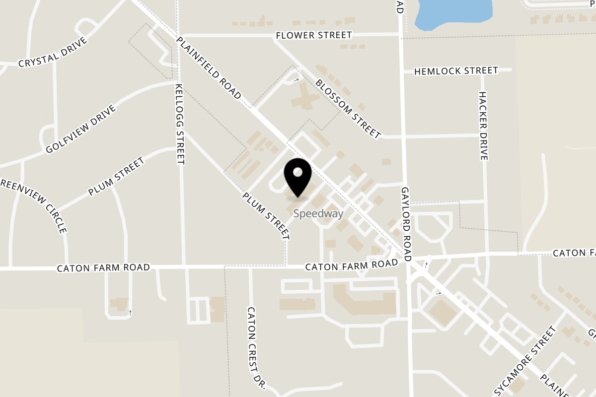 Map showing the location of Shree Indian Cuisine on 2424 Plainfield Rd Ste 300 in Crest Hill